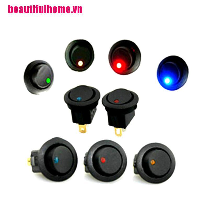 Công Tắc Đèn Led Tròn 12v 1 Chất Lượng Cao