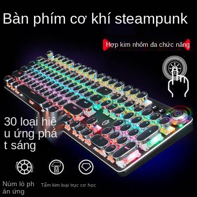 Máy móc thực, Bàn phím, Chuột, Suite, Trục xanh Trò chơi con lắc retro màu đen, Máy tính gà ăn, Có dây, Mục đích chung