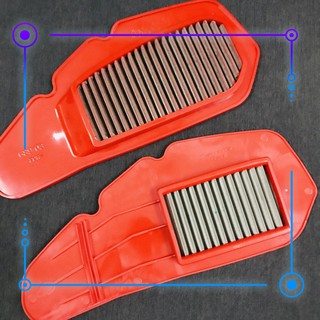 Lọc gió độ cho xe tay ga độ như CLICK 125CC,LEAD,PCX.-TĂNG NỘI LỰC XE MẠNH NHƯ SIÊU ANH HÙNG (SUM RACING MÀU Đ