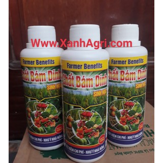 Chất bám dính sinh học chai 120ml pha 96 lít cho vườn sân thượng