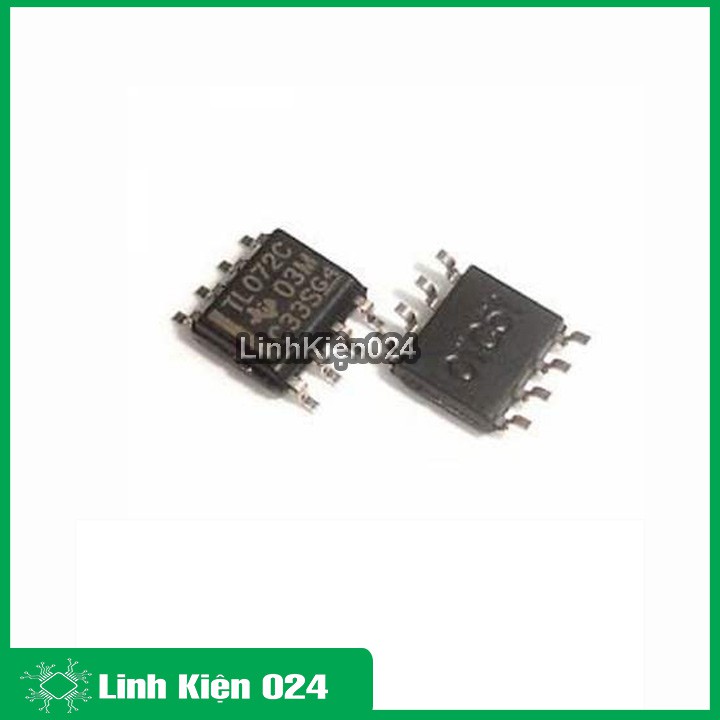 IC TL072 Điện Áp Hoạt Động 6V – 36V