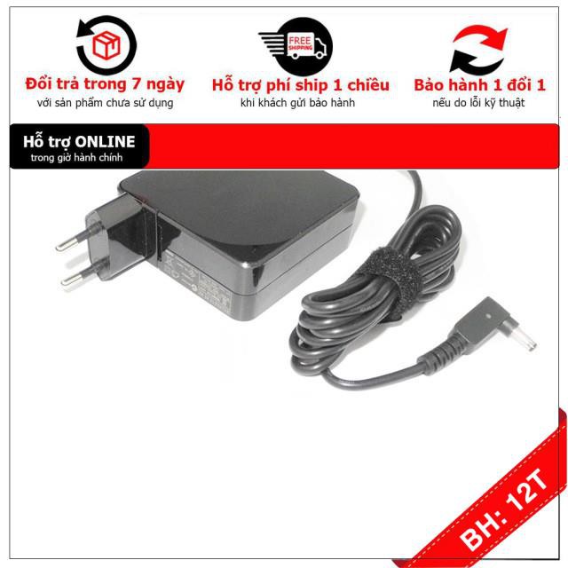 [BH12TH] Sạc Laptop Asus T300LA TX201LA C200MA C300MA 2.37A 45W dạng vuông . Bảo Hành 12 Tháng ZIN