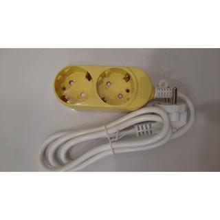 Ổ cắm điện kéo dài hàn quốc 2 lổ, 1 m Winners