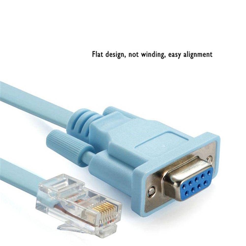 Hàng Chính HãngCáp Rs232 SANG RJ45 Cat5 - DÂY TRÒN ĐEN