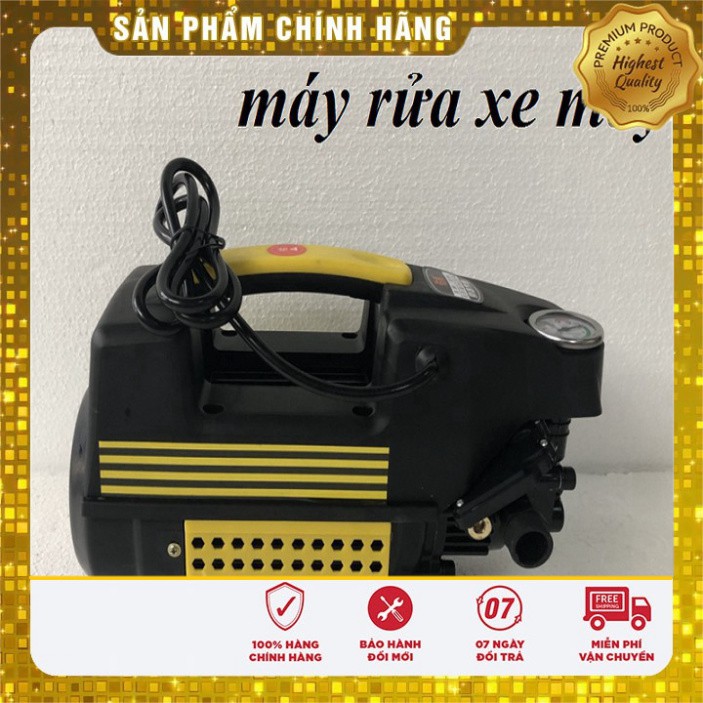 [Vui xuân sang -Đón ngàn quà tặng] Máy rửa xe 2500W, Máy rửa xe đa năng áp lực cao - Bảo hành 6 tháng trên toàn quốc