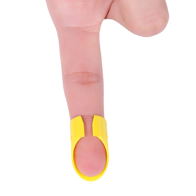 1 Miếng Gảy Đàn Guitar Bằng Nhựa Khoét Rỗng Đeo Ngón Tay Cho Banjo Ukulele Guitar