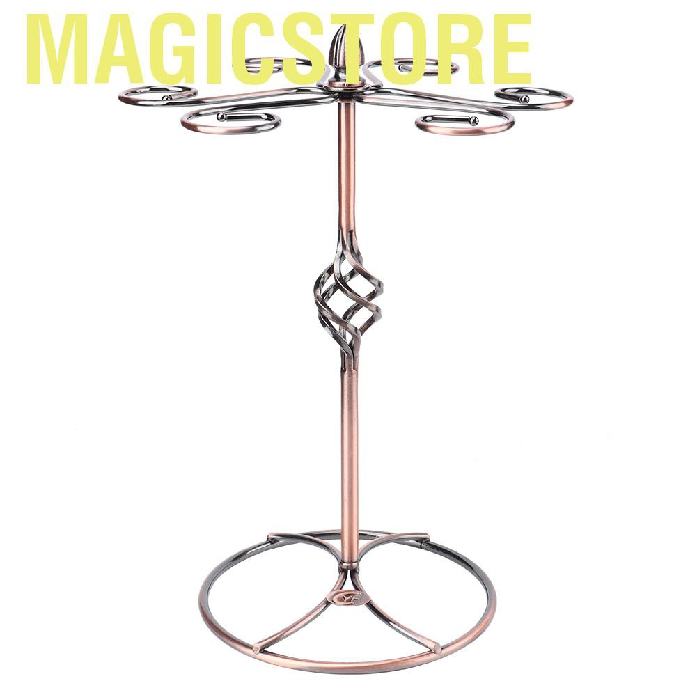 Magicstore Straight Retro Style Wine Glass Rack Holder Cup Hanging Shelf Organizer for Home Bar Restaurant