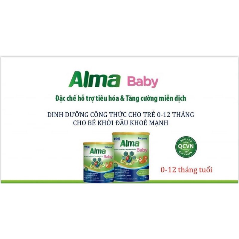 Sữa Bột Alma Pedia, Alma Baby, Alma Grow đủ loại (date mới)