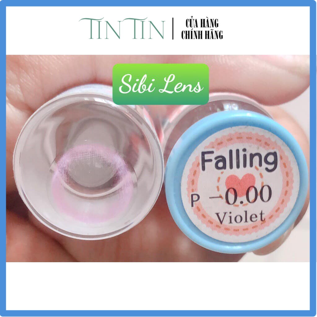 Lens Falling violet - Chuẩn lens Thái- Cam Kết Chính Hãng