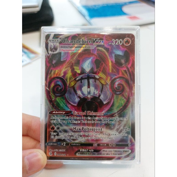 thẻ bài pokemon tcg chandelure Vmax 040/264