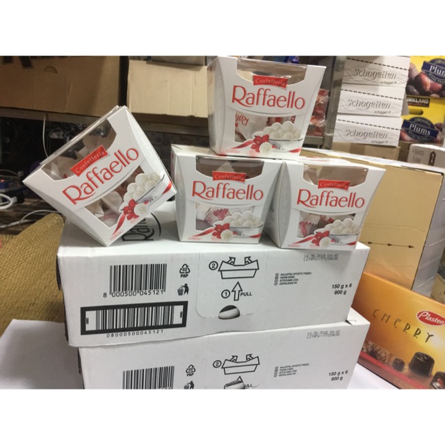 Thùng 6 hộp Raffaello 150g