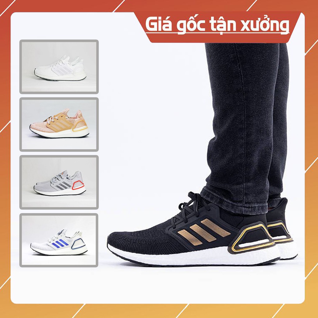 Giày thể thao Ultra boost 2020, Sneaker đế boost nam nữ, Giày chạy bộ tập gym .,.,