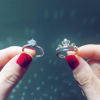 Set nhẫn vương miện