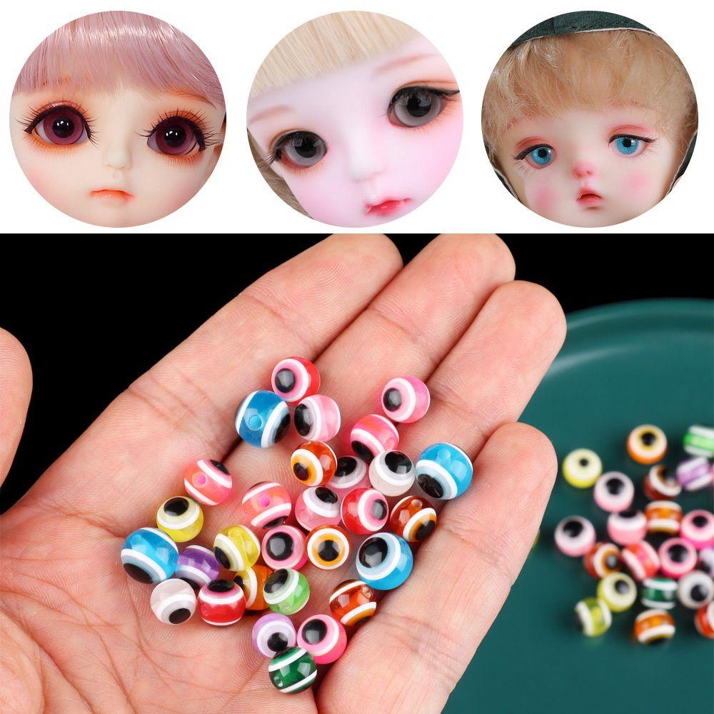 Set 10 / 5 Cặp Mắt Nhựa Nhiều Màu Sắc Cho Búp Bê