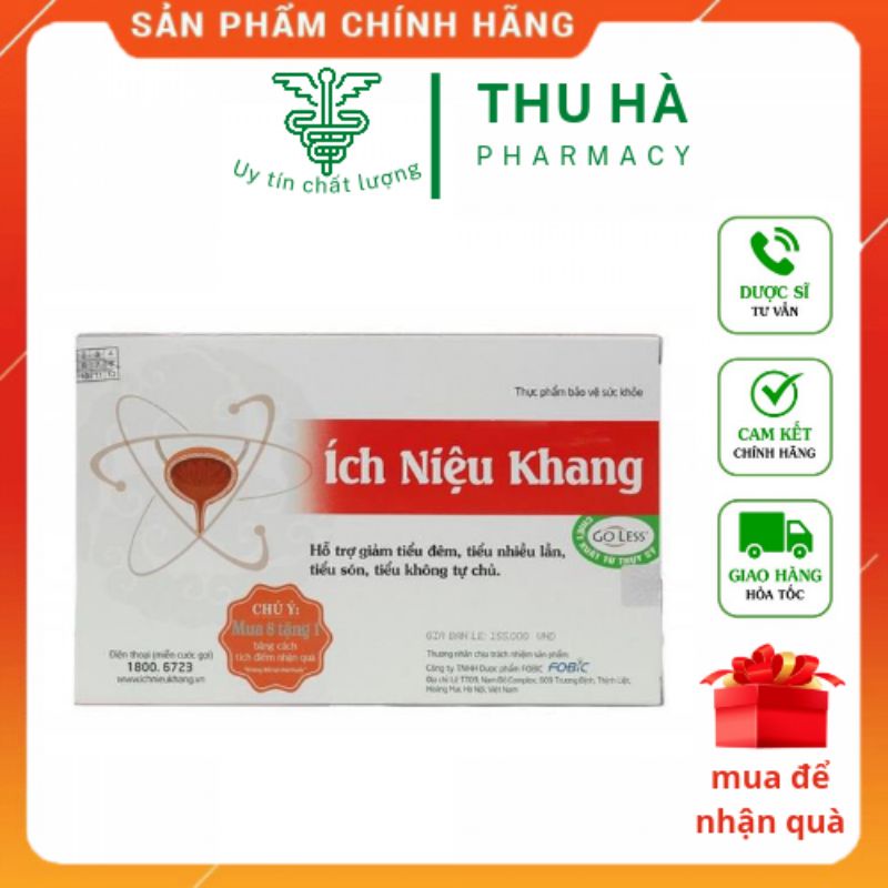 [ Có tem tích điểm] Ích Niệu Khang - tiểu nhiều , tiểu không tự chủ