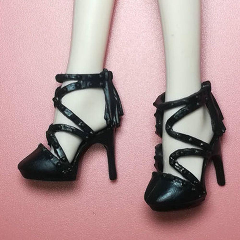 Giày Bốt Nhựa Cao 2.2cm Thời Trang Cho Búp Bê