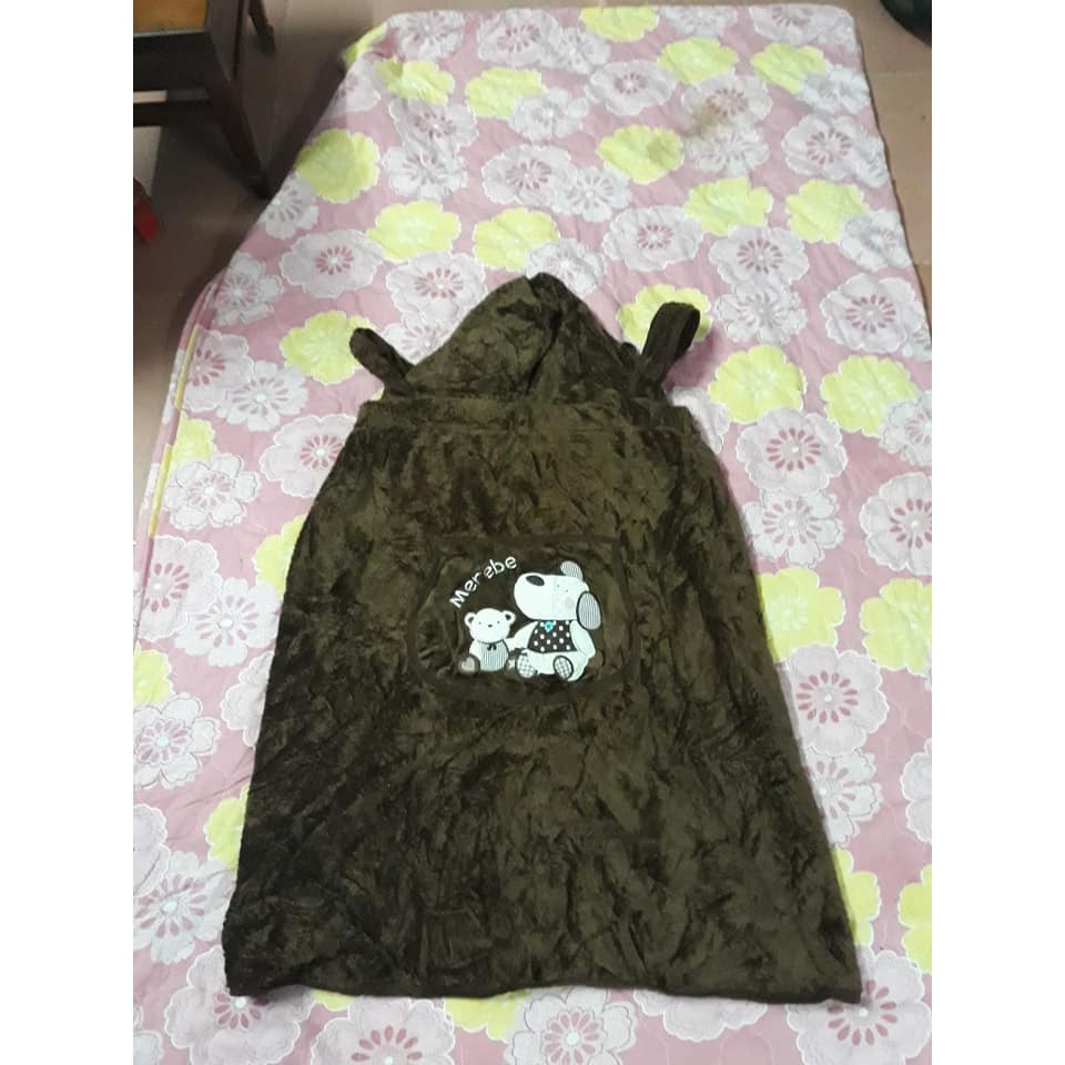 Choàng địu nâu cho bé ms18