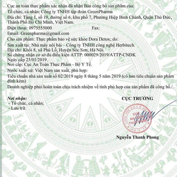 Viên giảm cân DORA DETOX Vip | BigBuy360 - bigbuy360.vn