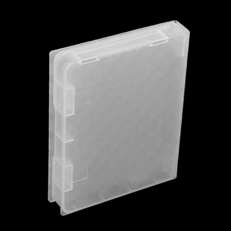 Utake 2.5 inch Hard Disk Drive SSD HDD Protection Storage Box Case Clear PP Plastic