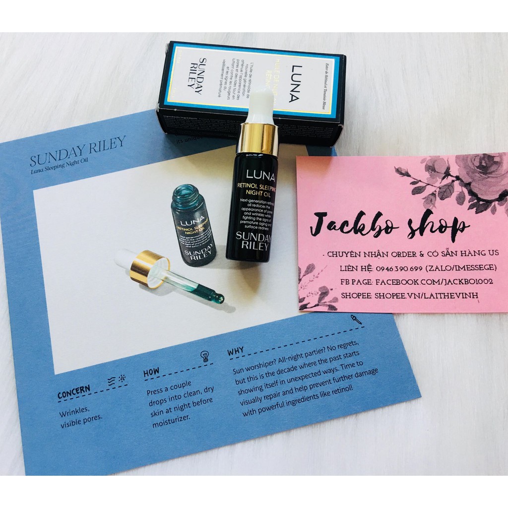 SUNDAY RILEY - COMBO Tinh chất Good Genes + Dầu dưỡng Luna Sleeping Oil | BigBuy360 - bigbuy360.vn