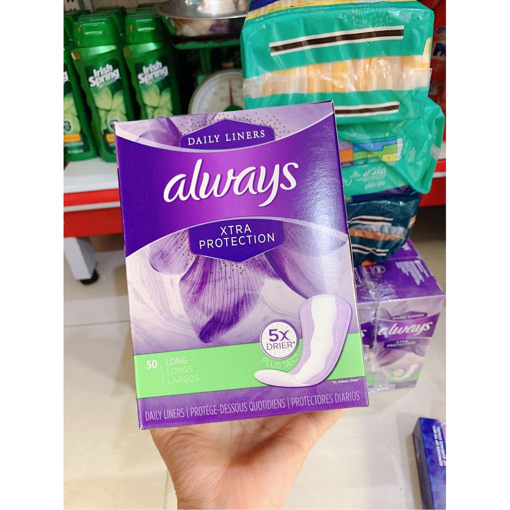 Băng vệ sinh hằng ngày ALWAYS Xtra protection