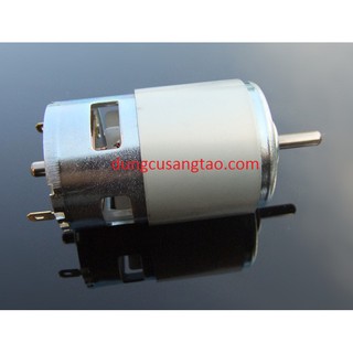 Động cơ 775 trục dài 12V 2 bạc đạn 10 ngàn vòng/phút