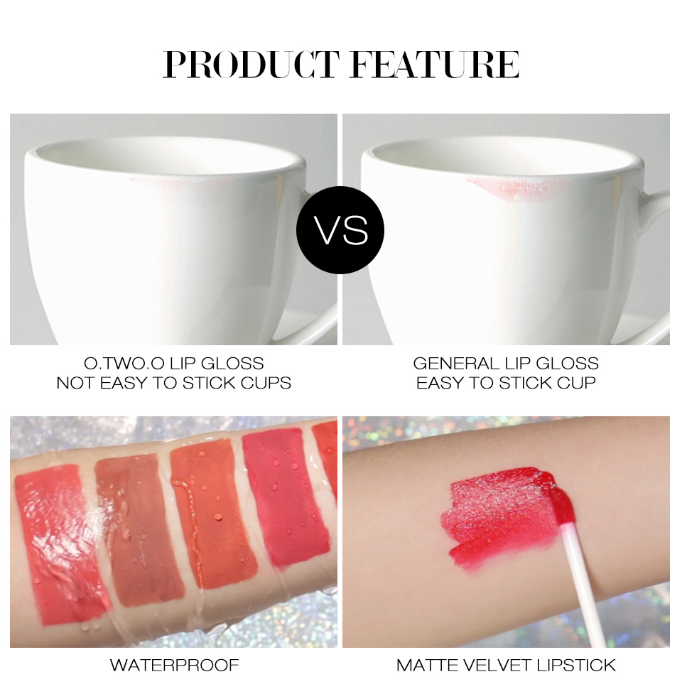 (Hàng Mới Về) 1 Son Môi O.Two.O Chống Nước Lâu Phai Nhiều Màu Sắc Thời Trang | BigBuy360 - bigbuy360.vn