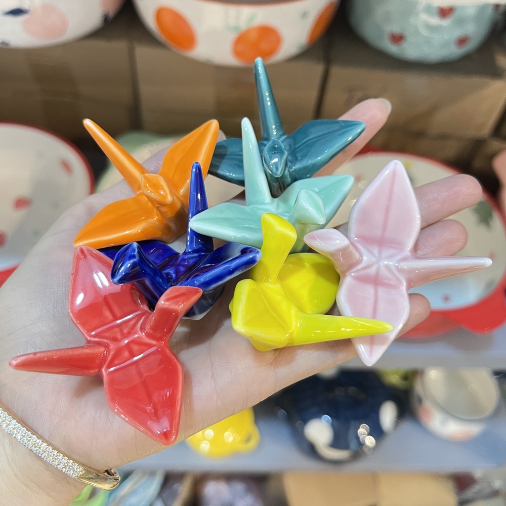 Gác đũa gốm sứ các loại phụ kiện bàn ăn