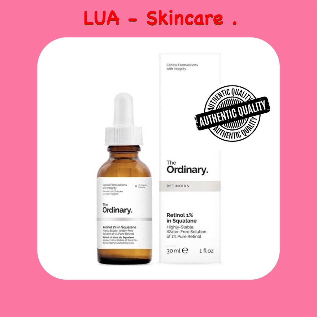 ( BILL CANADA ) Tinh chất Retinol Squalane nồng độ 0.2% - 0.5% - 1% - The Ordinary