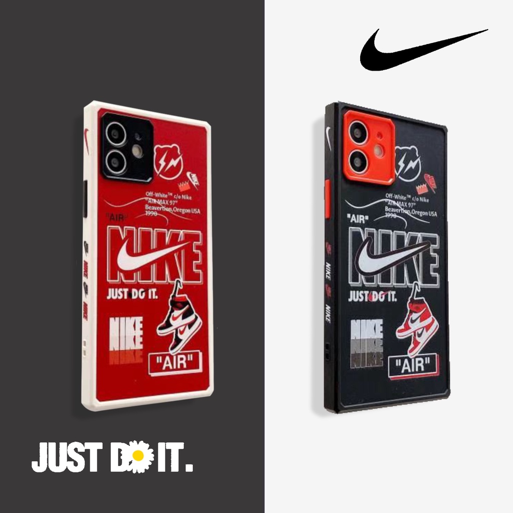 Ốp Điện Thoại In Logo Nike Cho iPhone 12 11 Pro Max X XS XR 7 8 Plus