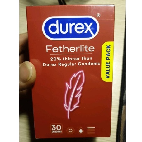 Bao Cao Su Durex Fetherlite Siêu Mỏng, Được Bôi Trơn Hàng Úc Bản Date Mới Nhất 2026 Hộp 30 Chiếc