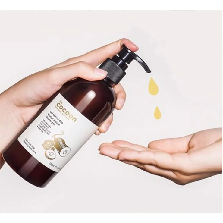 Sữa Tắm Bí Đao Cocoon Dạng Gel Giúp Giảm Mụn Lưng 310ml