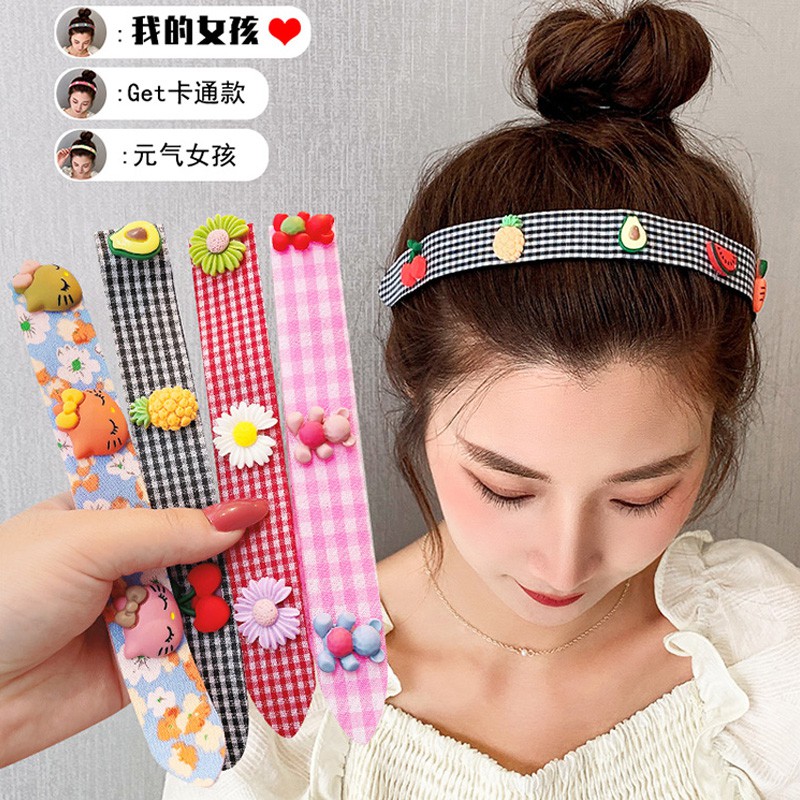 Băng đô khóa dán phong cách Hàn Quốc thiết kế mới cho trẻ em