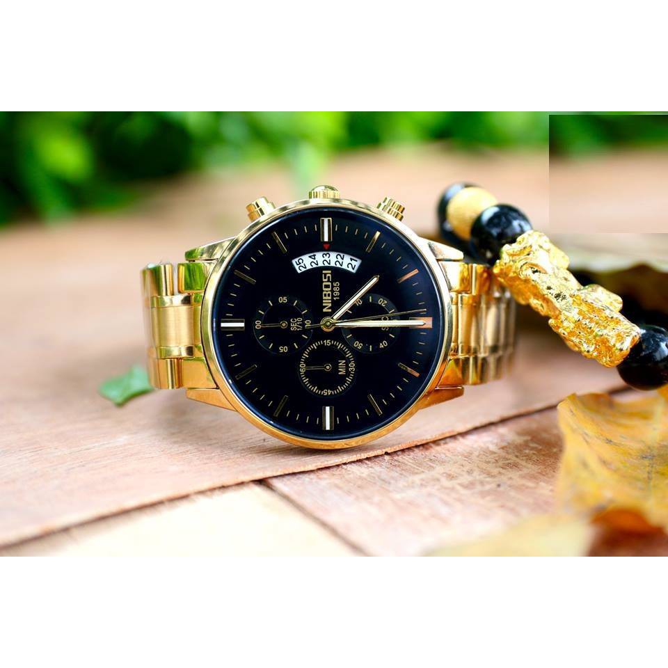 [GIá SỈ]  Đồng Hồ Nam Nibosi tặng kèm pin 30k+Cắt mắt dây | BigBuy360 - bigbuy360.vn