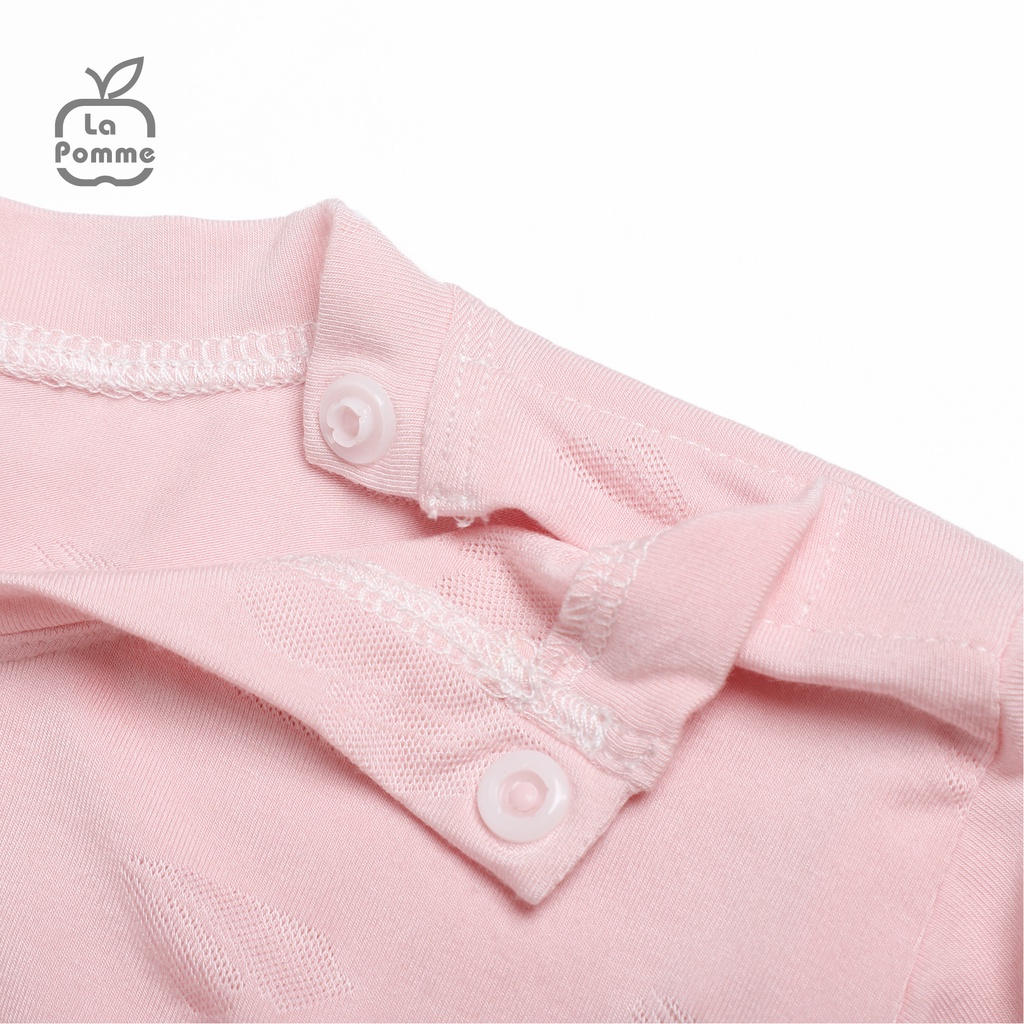 SL219 Bộ quần áo cho bé dài tay Let it snow La Pomme màu Xanh/Hồng
