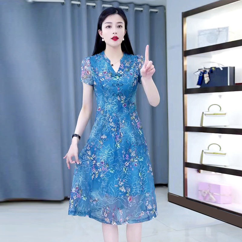 Váy Dáng Suông Nữ Chất Đầm LỤA TƠ 2 Lớp  cao cấp Thiết Kế Tinh Xảo Khéo Léo Tay Bồng
