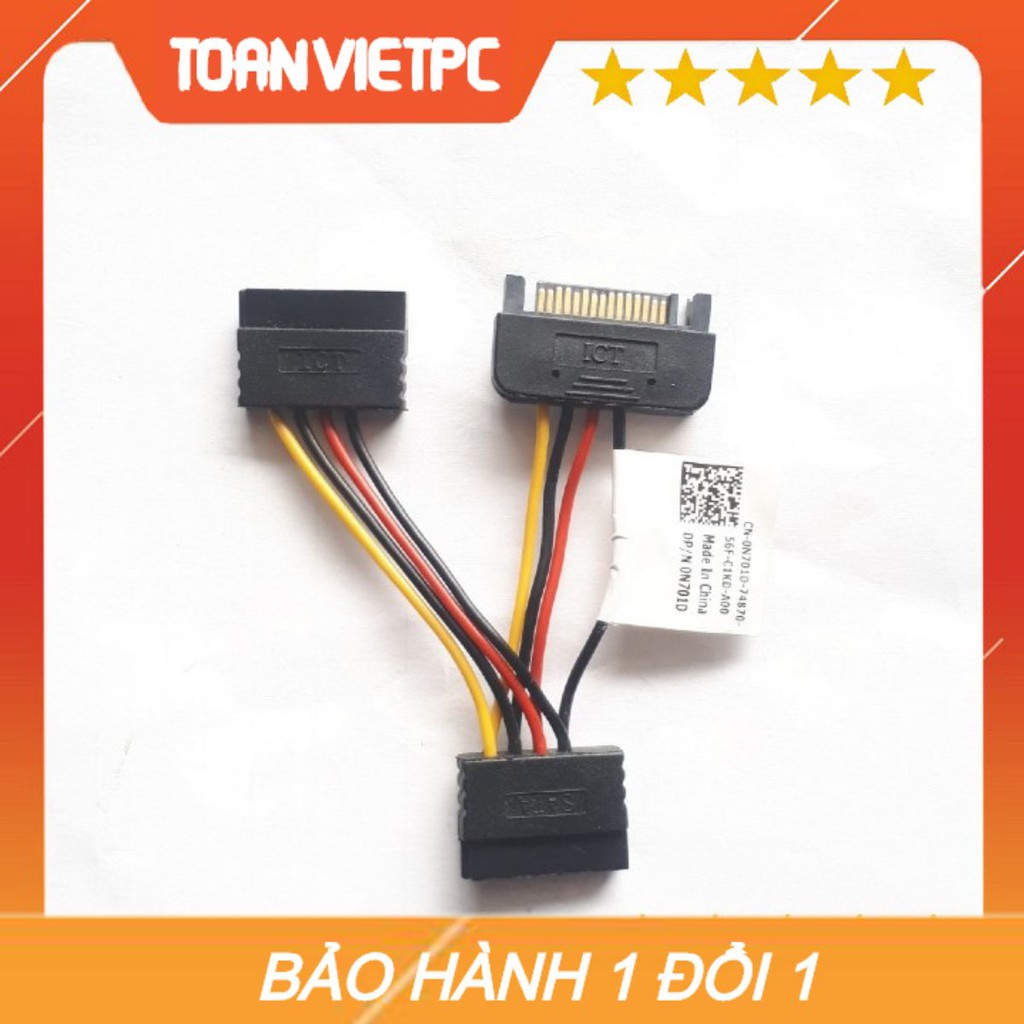 Cáp chia nguồn sata 1 ra 2 | Dây chia nguồn sata 1 ra 2