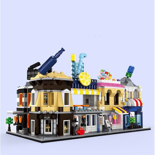 Bộ xếp hình lego cửa hàng đặc biệt. Dành cho trẻ trên 6 tuổi