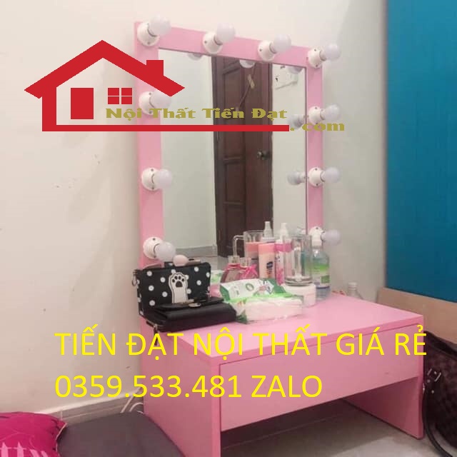 Bàn trang điểm ngồi bệt phong cách hiện đại nhựa Đài Loan siêu bền