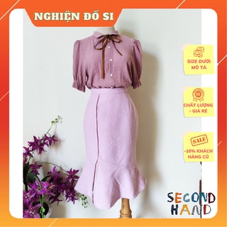 Chân váy dạ tweed đuôi cá VD147