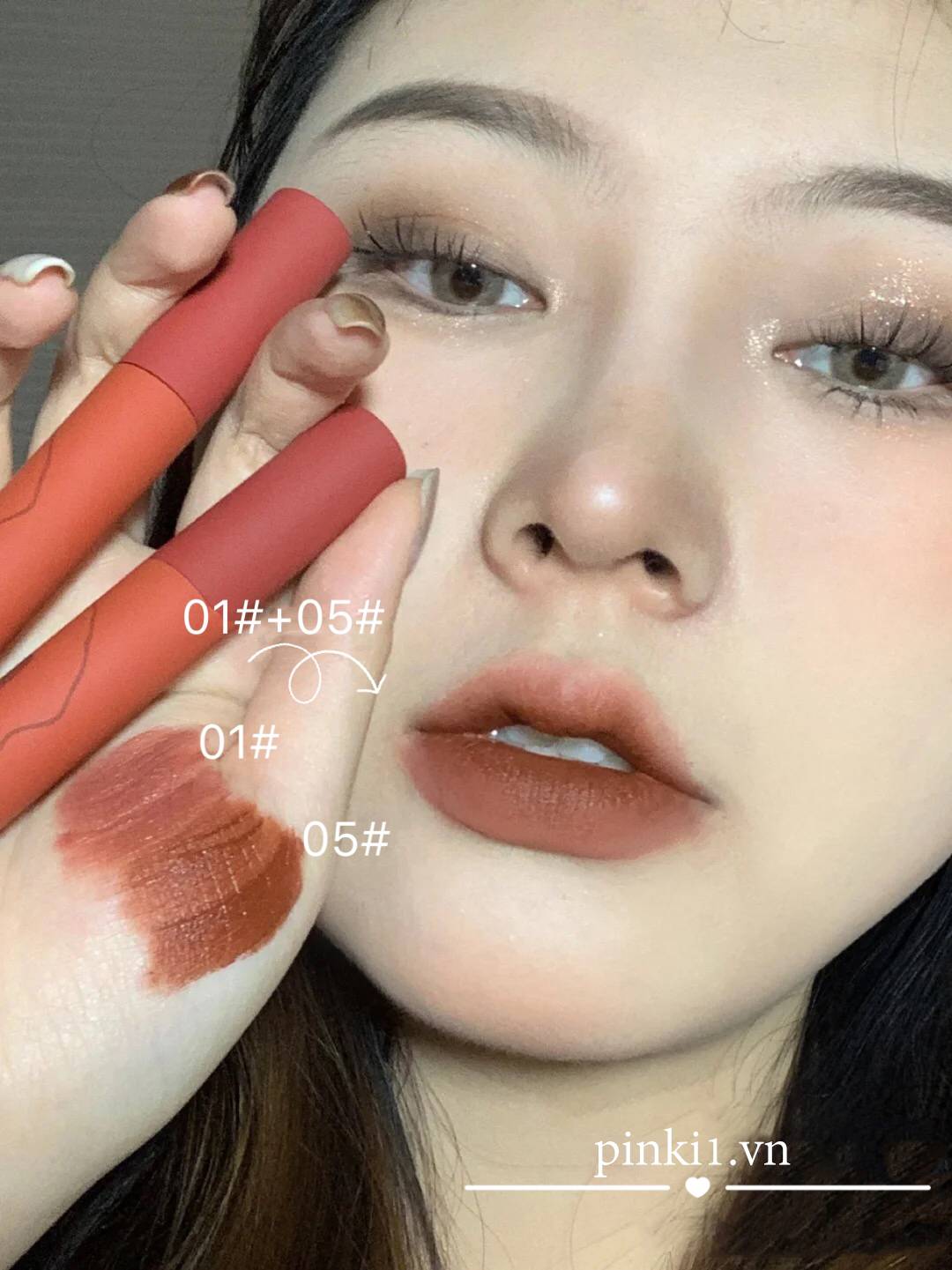 (Hàng Mới Về) Son Môi Dạng Lỏng Lâu Trôi Chống Thấm Nước Màu Sắc Tự Nhiên | BigBuy360 - bigbuy360.vn