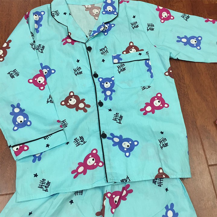 Bộ Pijama dài tay cho bé trai và bé gái xinh xắn đáng yêu, Bộ pijama dài tay trẻ em cực đẹp [CÓ ẢNH THẬT VÀ VIDEO]