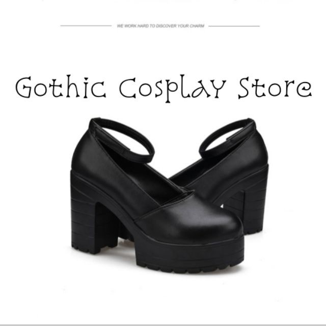🍁 Giày cao gót Lolita 9,6cm phong cách cosplay . new new new . 2020 : Ad821 ❕ ↺ ♡