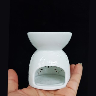 Đèn Xông Tinh Dầu Đuổi Muỗi Đốt Nến Bằng Gốm Sứ Cao Cấp Bát Tràng