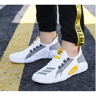 XẢ KHO GIÁ SỐC giày nam thời trang phong cách Kalusa sport casual - F98 White