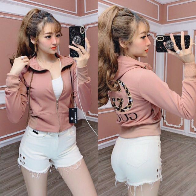 [Mã FASHIONT4WA2 giảm 10K đơn 50K] ÁO KHOÁC DA CÁ LỬNG THÊU QUÁ XINH LUÔN, ÁO KHOÁC THUN | BigBuy360 - bigbuy360.vn
