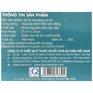 Đồ chơi bowling vui nhộn Antona