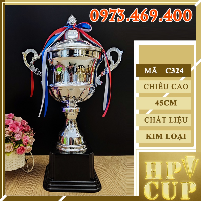 Cúp Vàng Bóng Đá Thể Thao Lưu Niệm Cup Pha Lê Huy Chương Kim Loại Cờ Lưu Niệm Quà Tặng B1B