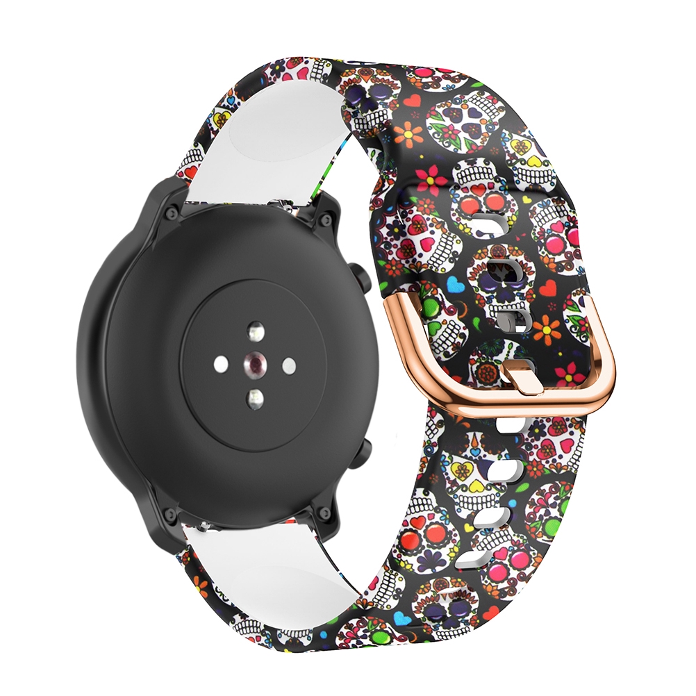 Dây Đeo Silicone 22mm Cho Đồng Hồ Thông Minh Xiaomi Mi Watch Color Sport Edition