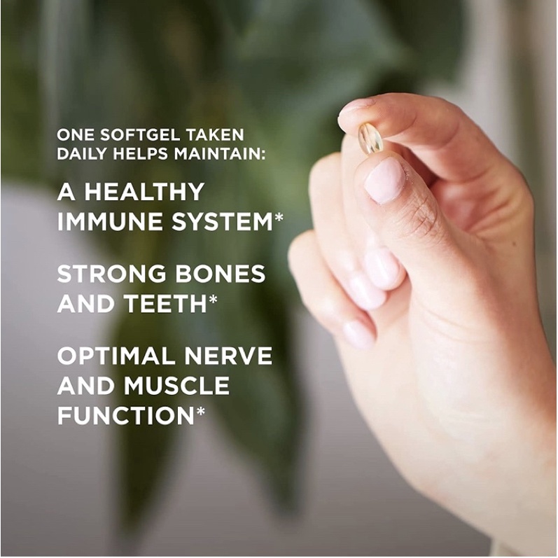 Viên Solgar Vitamin D3 liều cao 250 MCG (10,000 IU) 120 viên USA